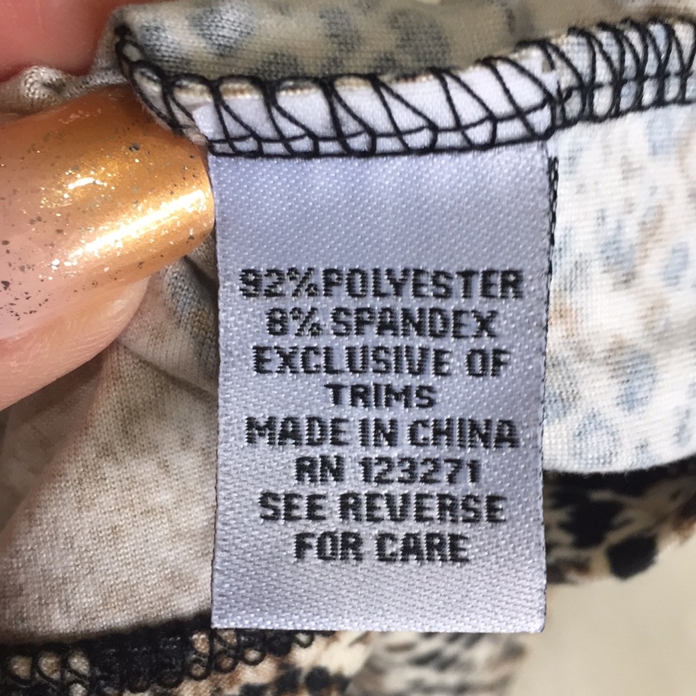 NWT Orange Kiss snake print on trend topjuniors L - Picture 6 of 8